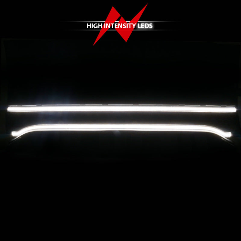 ANZO 15-23 Dodge Charger Black LED Grille w/ Initiation & Running Light/DRL Bar ANZO ANZ901028