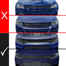 Load image into Gallery viewer, ANZO 15-23 Dodge Charger Black LED Grille w/ Initiation &amp; Running Light/DRL Bar ANZO ANZ901028