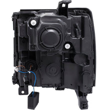 Load image into Gallery viewer, ANZO 16-17 Chevy Silverado 1500 Projector Headlights Plank Style Design Chrome w/ Amber - Black Ops Auto Works