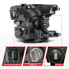 Load image into Gallery viewer, ANZO 18-20 Ford F-150 (w/Factory Halogen) Z-Series Full LED Proj Headlights Init/SeqSig - Pair ANZO ANZ111589X