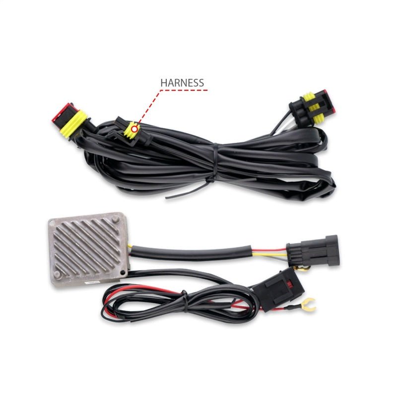 ANZO 19-22 Chevrolet Silverado 1500 LED Proj HL w/Lgt Bar SwBk Seq. Blk w/In. Light - Passenger Side ANZO ANZ111566-R
