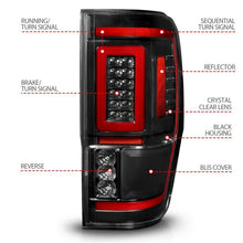 Load image into Gallery viewer, ANZO 19-22 Ford Ranger Full LED Taillights w/ Lightbar Sequential Signal Black Housing/Clear Lens ANZO ANZ311446
