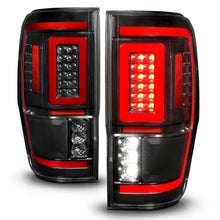 Load image into Gallery viewer, ANZO 19-22 Ford Ranger Full LED Taillights w/ Lightbar Sequential Signal Black Housing/Clear Lens ANZO ANZ311446