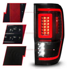 Load image into Gallery viewer, ANZO 19-22 Ford Ranger Full LED Taillights w/ Lightbar Sequential Signal Black Housing/Smoke Lens - Black Ops Auto Works