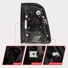 Load image into Gallery viewer, ANZO 19-24 RAM 1500 (Factory LED Models ONLY) Full LED Tail Lights SeqSig Black - Pair ANZO ANZ311481A
