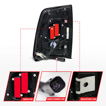 Load image into Gallery viewer, ANZO 19-24 RAM 2500/3500 Full LED Tail Lights SeqSig Black - Pair ANZO ANZ311482A
