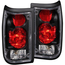 Load image into Gallery viewer, ANZO 1986-1993 Mazda B2000 Taillights Black ANZO ANZ211113