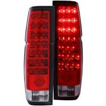 Load image into Gallery viewer, ANZO 1986-1997 Nissan Hardbody LED Taillights Red/Clear - Black Ops Auto Works
