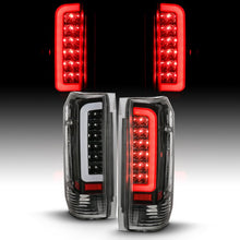 Load image into Gallery viewer, ANZO 1987-1996 Ford F-150 LED Taillights Black Housing Clear Lens (Pair) ANZO ANZ311350