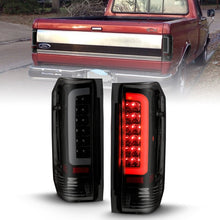 Load image into Gallery viewer, ANZO 1987-1996 Ford F-150 LED Taillights Black Housing Smoke Lens (Pair) ANZO ANZ311351