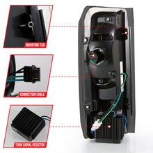 Load image into Gallery viewer, ANZO 1987-1996 Ford F-150 LED Taillights Black Housing Smoke Lens (Pair) ANZO ANZ311351