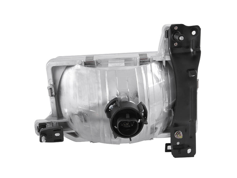 ANZO 1988-1989 Nissan Hardbody Crystal Headlights Chrome ANZO ANZ111050