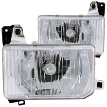 Load image into Gallery viewer, ANZO 1988-1989 Nissan Hardbody Crystal Headlights Chrome ANZO ANZ111050