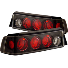 Load image into Gallery viewer, ANZO 1988-1991 Honda Civic Taillights Black ANZO ANZ221053