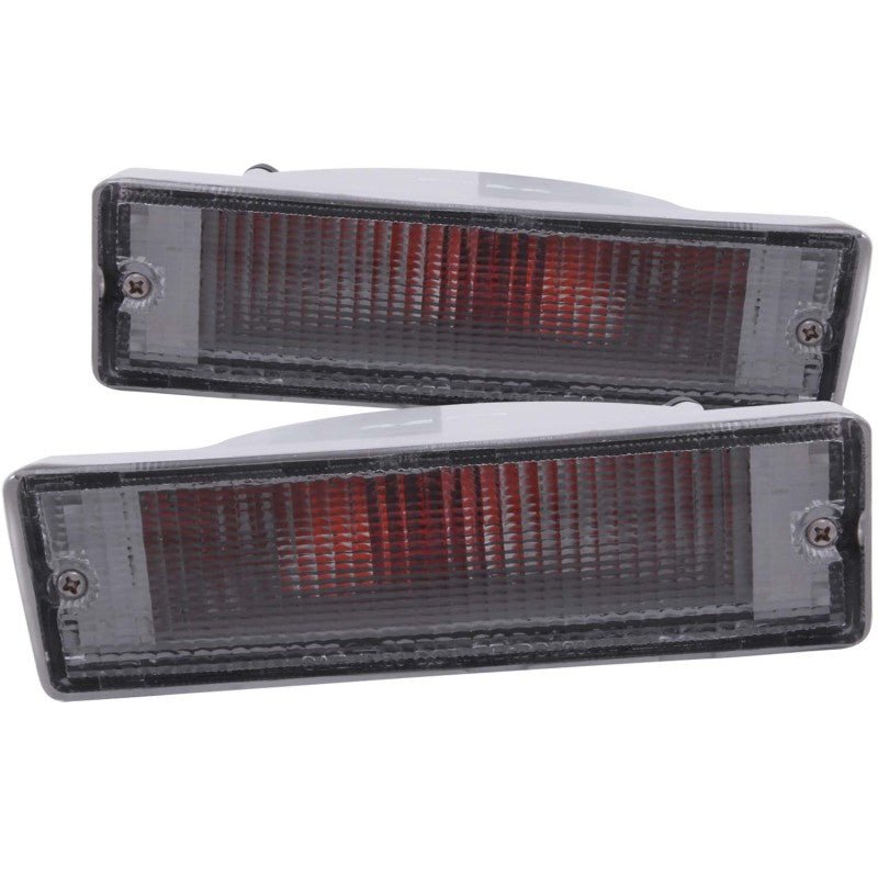 ANZO 1988-1995 Nissan Pathfinder Euro Parking Lights Chrome ANZO ANZ511016