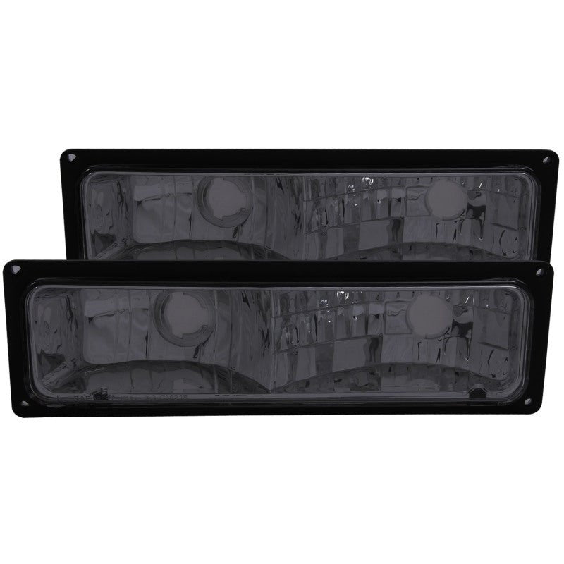 ANZO 1988-1998 Chevrolet C1500 Euro Parking Lights Smoke ANZO ANZ511034