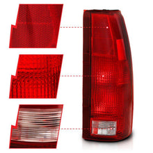 Load image into Gallery viewer, ANZO 1988-1999 Chevy C1500 Taillight Red/Clear Lens (OE Replacement) ANZO ANZ311301