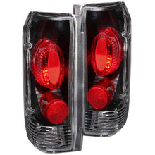 Load image into Gallery viewer, ANZO 1989-1996 Ford F-150 Taillights Black ANZO ANZ211062