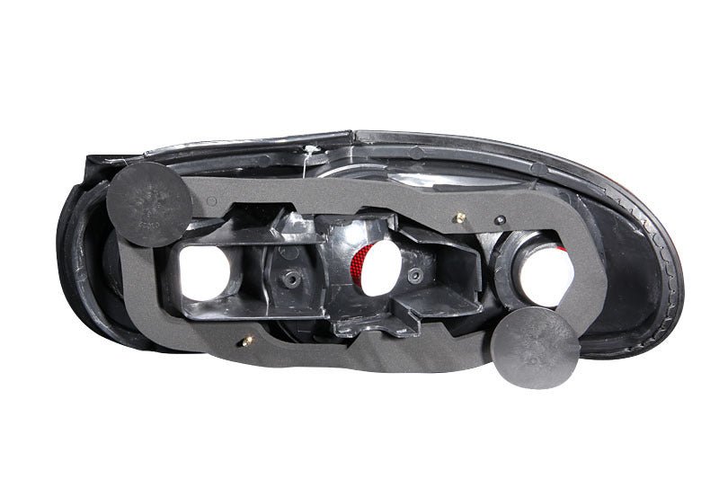 ANZO 1990-1997 Mazda Miata Taillights Black ANZO ANZ221077
