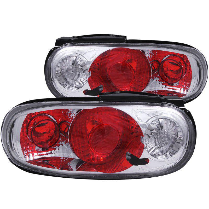 ANZO 1990-1997 Mazda Miata Taillights Chrome ANZO ANZ221075