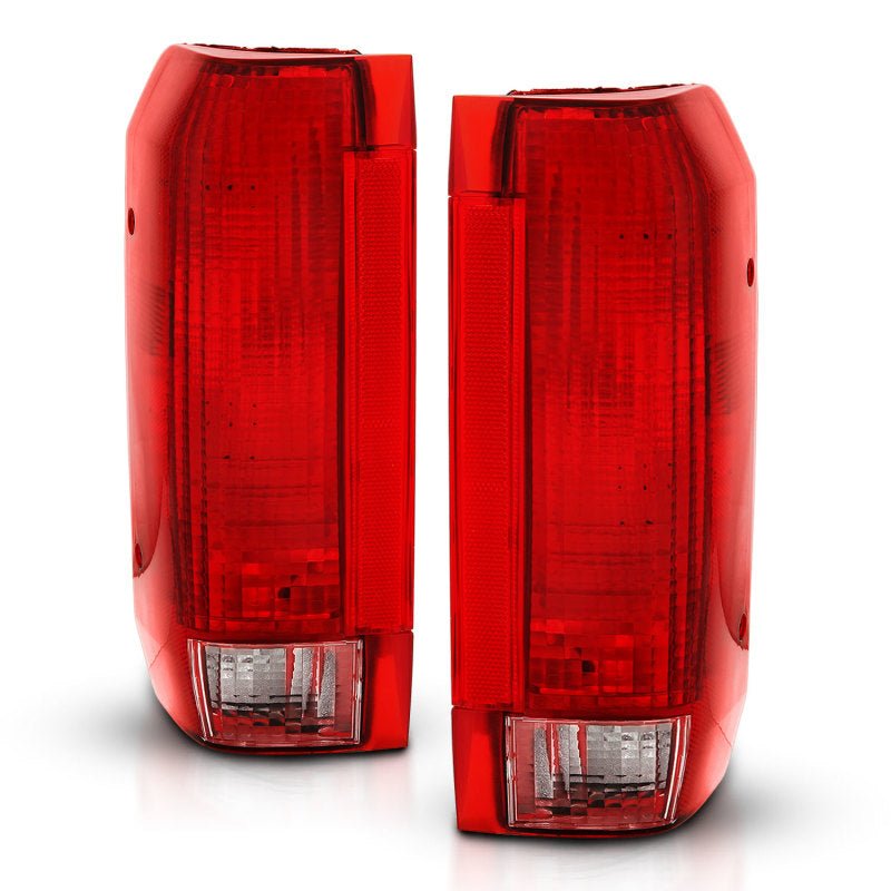 ANZO 1992-1996 Ford Bronco Taillight Red/Clear Lens (OE Replacement) ANZO ANZ311306