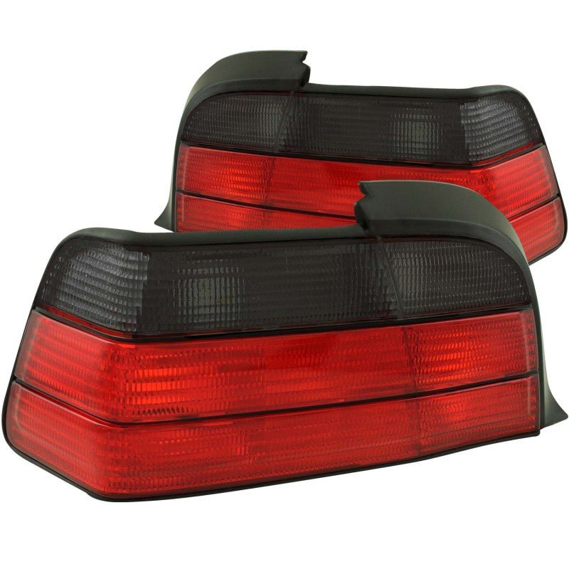 ANZO 1992-1998 BMW 3 Series E36 Coupe/Convertable Taillights Red/Smoke ANZO ANZ221199