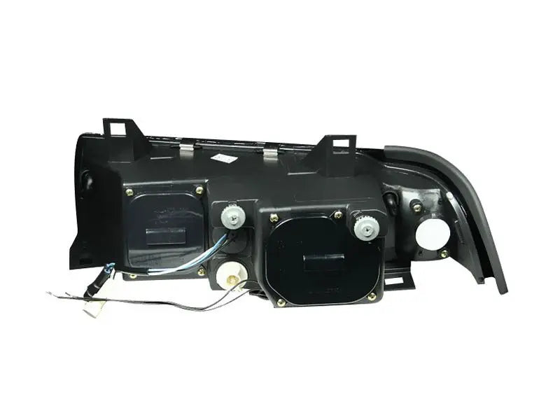 ANZO 1992-1998 BMW 3 Series E36 Projector Headlights w/ Halo Black (CCFL) G2 - Black Ops Auto Works