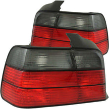 Load image into Gallery viewer, ANZO 1992-1998 BMW 3 Series E36 Sedan Taillights Red/Smoke - Black Ops Auto Works