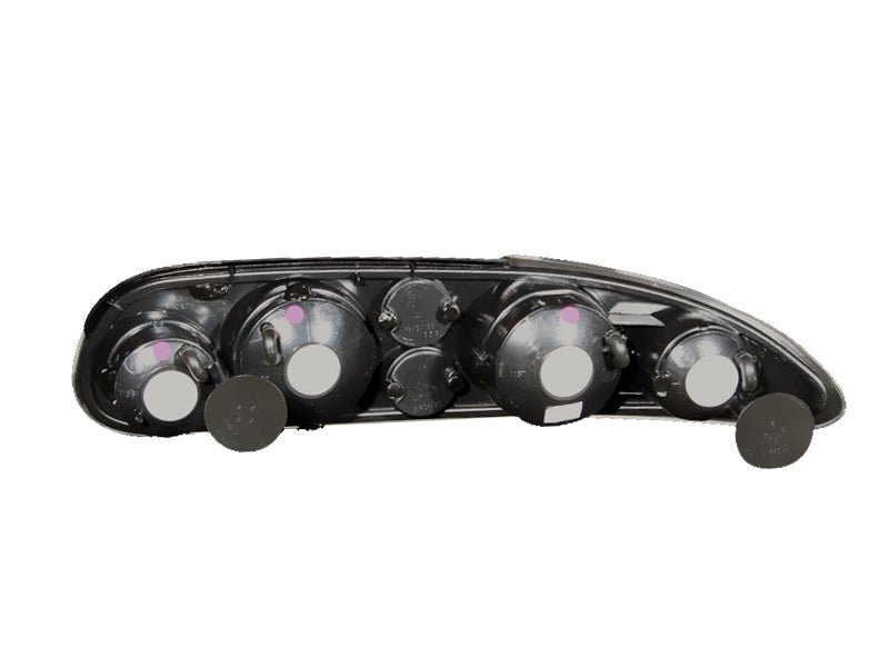 ANZO 1993-2002 Chevrolet Camaro Taillights Black ANZO ANZ221013