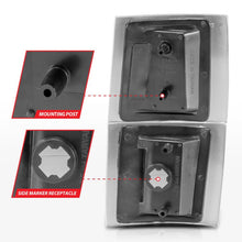Load image into Gallery viewer, ANZO 1994-1998 Chevrolet Blazer Corner Lights Black Housing Clear Lens w/ Amber Reflector ANZO ANZ521042
