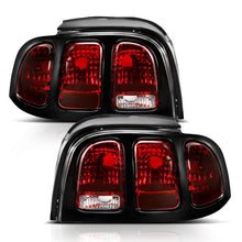 Load image into Gallery viewer, ANZO 1994-1998 Ford Mustang Taillight Dark Red Lens (OE Style) - Black Ops Auto Works