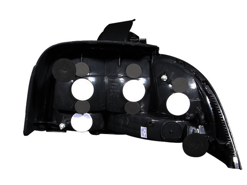 ANZO 1994-1998 Ford Mustang Taillights Black - Black Ops Auto Works