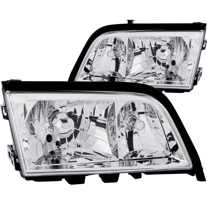 ANZO 1994-2000 Mercedes Benz C Class W202 Crystal Headlights Chrome ANZO ANZ121081