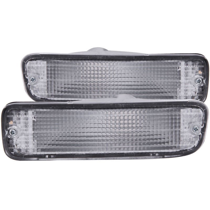 ANZO 1995-1997 Toyota Tacoma Euro Parking Lights Chrome ANZO ANZ511018