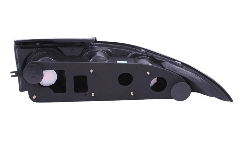 ANZO 1995-1999 Mitsubishi Eclipse Taillights Black ANZO ANZ221084