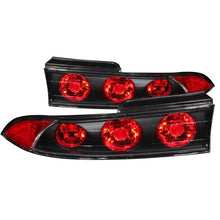 Load image into Gallery viewer, ANZO 1995-1999 Mitsubishi Eclipse Taillights Black ANZO ANZ221084