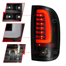 Load image into Gallery viewer, ANZO 1995-2000 Toyota Tacoma LED Taillights Black Housing Smoke Lens (Pair) ANZO ANZ311354