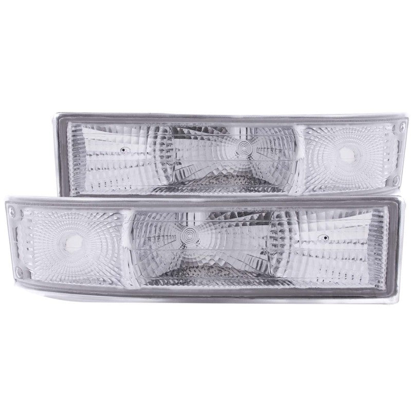 ANZO 1995-2005 Chevrolet Astro Van Euro Parking Lights Chrome ANZO ANZ511027