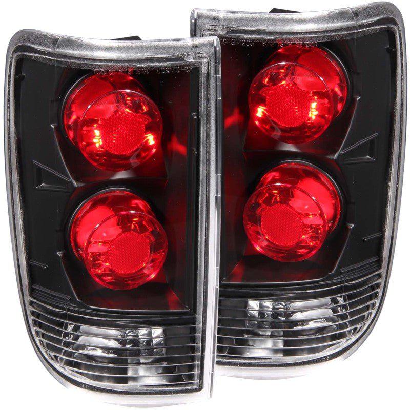 ANZO 1995-2005 Chevrolet Blazer Taillights Dark Smoke ANZO ANZ221173