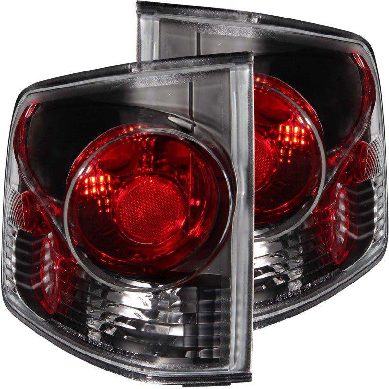 ANZO 1995-2005 Chevrolet S-10 Taillights Dark Smoke 3D Style ANZO ANZ211165