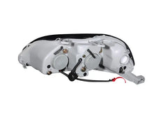 Load image into Gallery viewer, ANZO 1996-1998 Honda Civic Projector Headlights w/ Halo Black ANZO ANZ121068