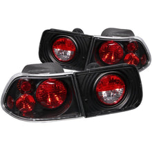Load image into Gallery viewer, ANZO 1996-2000 Honda Civic Coupe Taillights Black ANZO ANZ221062