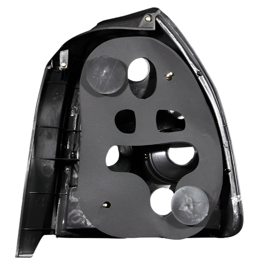 ANZO 1996-2000 Honda Civic Taillights Black ANZO ANZ221065