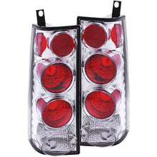 Load image into Gallery viewer, ANZO 1996-2002 Gmc Savana Taillights Chrome ANZO ANZ211147