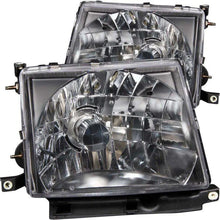 Load image into Gallery viewer, ANZO 1997-2000 Toyota Tacoma Crystal Headlights Black ANZO ANZ121139