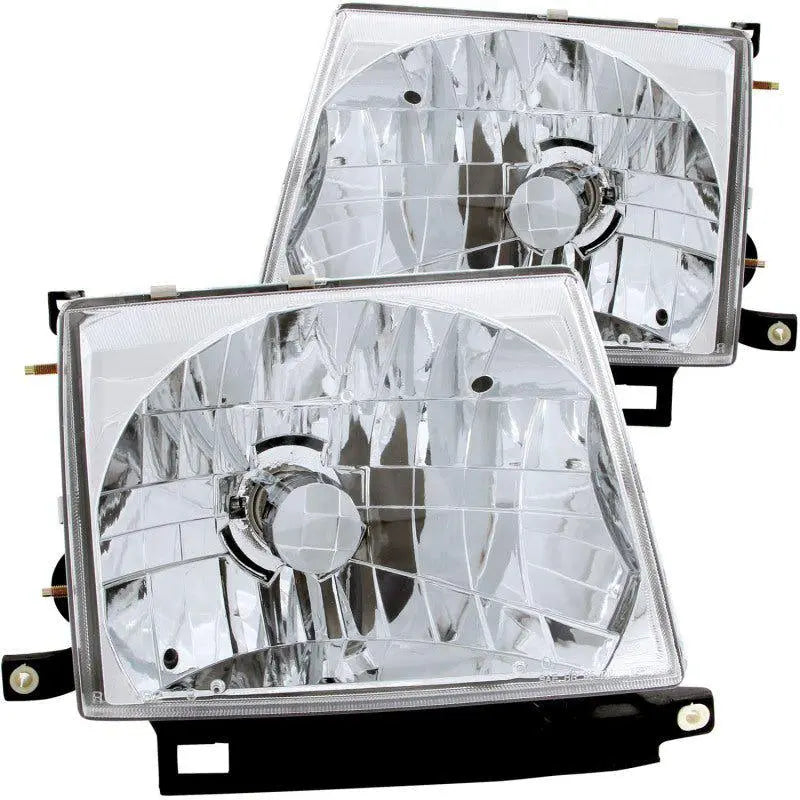ANZO 1997-2000 Toyota Tacoma Crystal Headlights Chrome ANZO ANZ121132