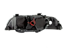 Load image into Gallery viewer, ANZO 1997-2001 BMW 5 Series Projector Headlights w/ Halo Black ANZO ANZ121017