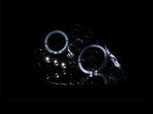 Load image into Gallery viewer, ANZO 1997-2001 Honda Prelude Projector Headlights w/ Halo Chrome w/ LED ANZO ANZ121342