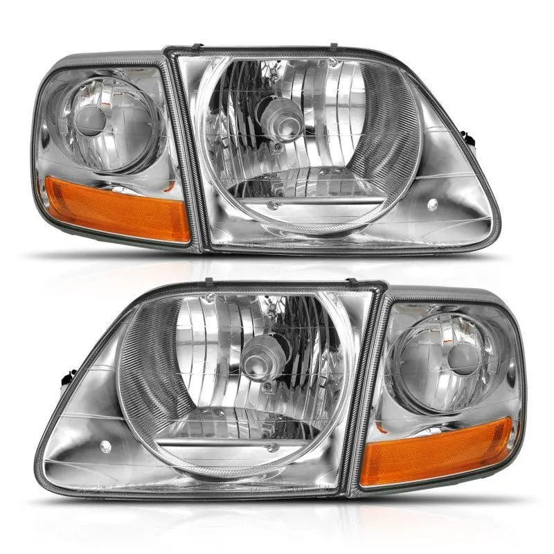 ANZO 1997-2003 Ford F-150 Crystal Headlight G2 Clear With Parking Light ANZO ANZ111438