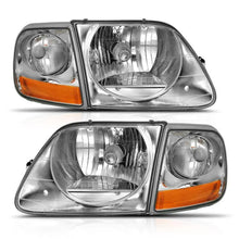 Load image into Gallery viewer, ANZO 1997-2003 Ford F-150 Crystal Headlight G2 Clear With Parking Light ANZO ANZ111438